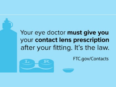  FTC Sends Warning Letters Regarding Contact Lens Rule