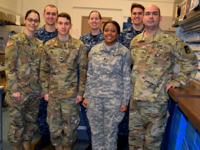 Optometry Army, Navy Soldiers Team Up to Help Those in Need