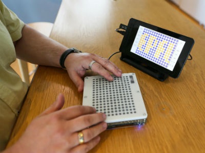New Touchable Tablet Helps Guide People with Visual Impairments