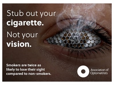  Smoking Links to Eye Disease, Warns Association of Optometrists