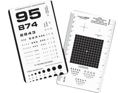 Near Visual Acuity Charts (Near Vision Acuity Chart) | OptometryWeb ...